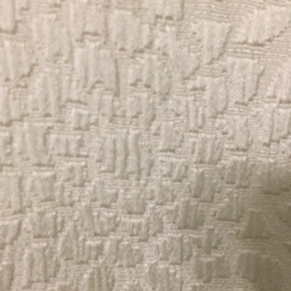 Jennifer Lopez J Lo White Ivory Textured Dress Reptile Belt L XL 14 - Picture 5 of 11